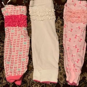 Set of 3 infant juicy pants with ruffles sz3-6 Mo